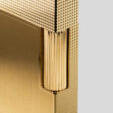 Ligne Line 2 Small Brushed Yellow Gold Lighter