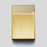 Ligne Line 2 Small Brushed Yellow Gold Lighter