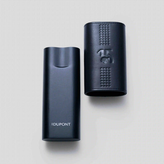 2-Cigar Behike Full Black Leather Case