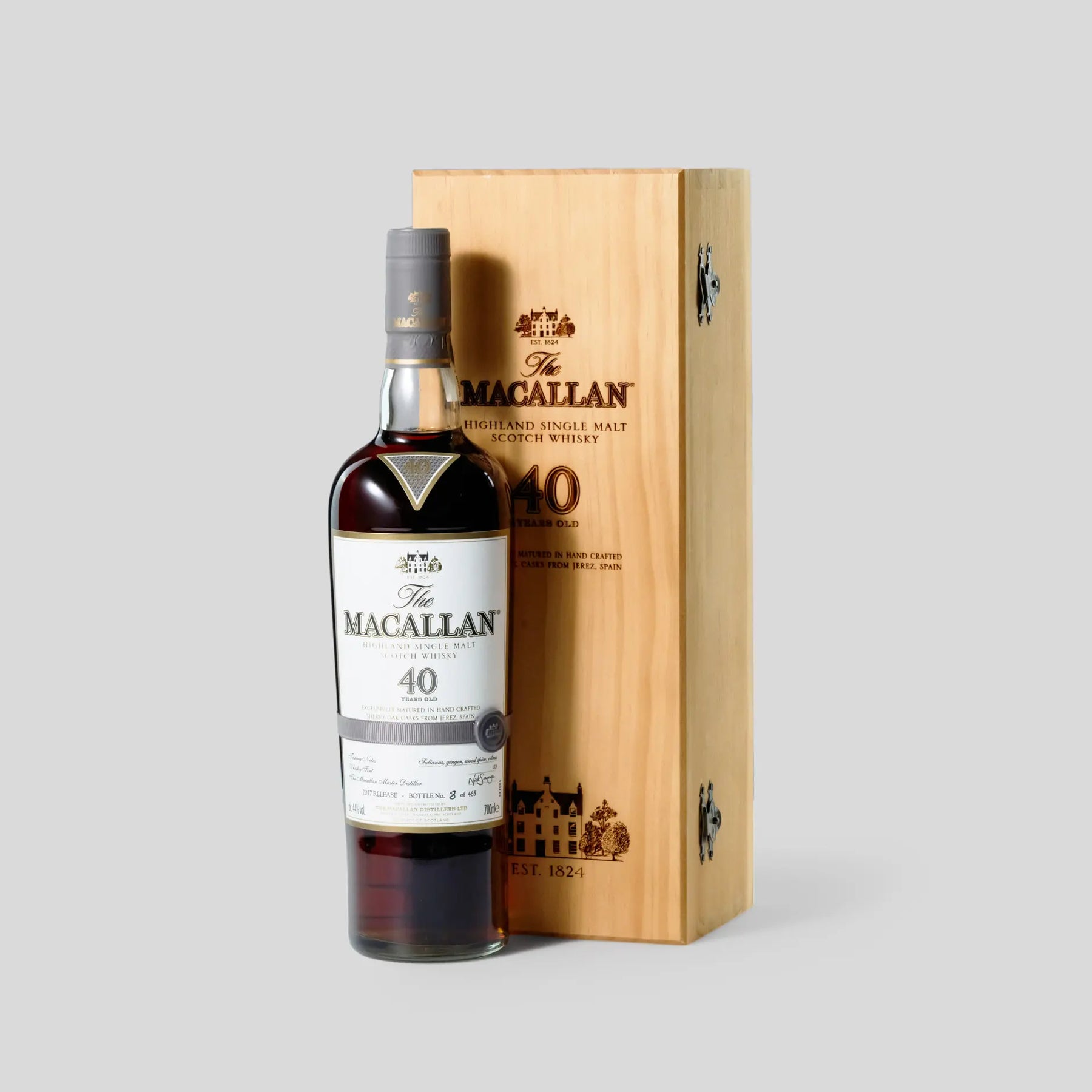 The MacallanSherry Oak 40 Years Old