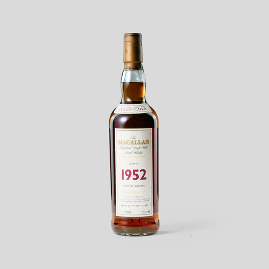 Fine and Rare 1952 Vintage Single Malt Scotch Whisky
