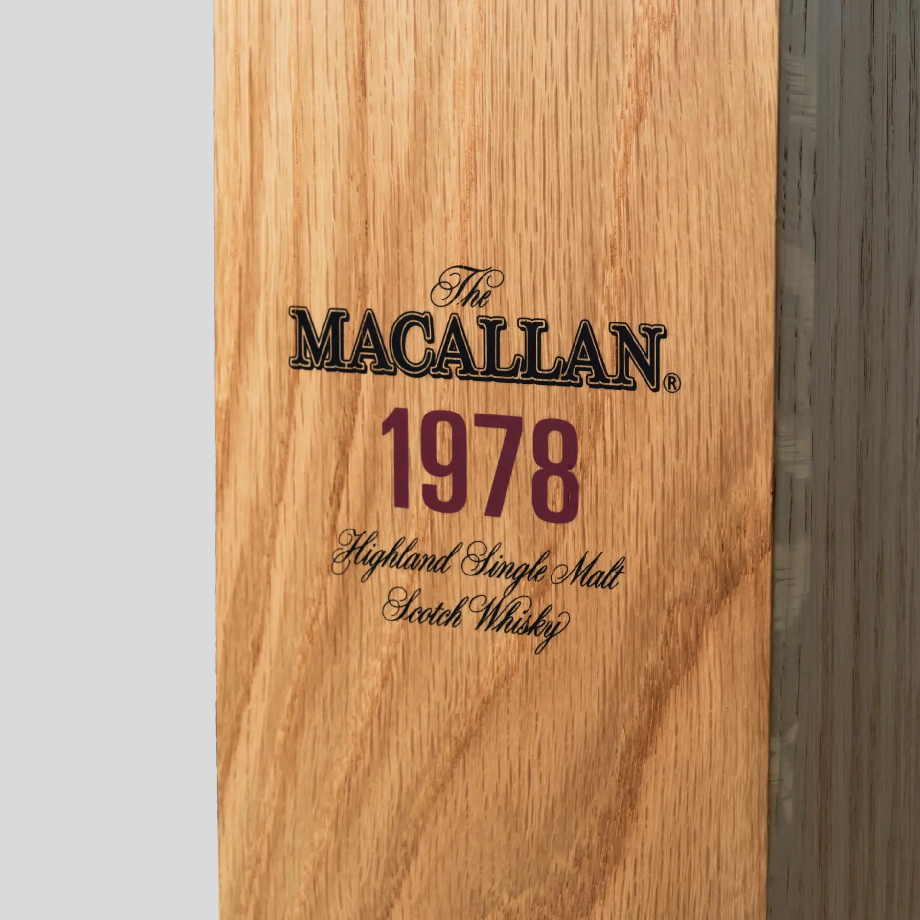 珍稀系列1978年单一麦芽威士忌
