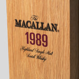 Fine and Rare 1989 Vintage Single Malt Scotch Whisky