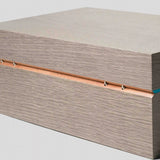 Z80雪茄保濕盒灰橡木色/青色