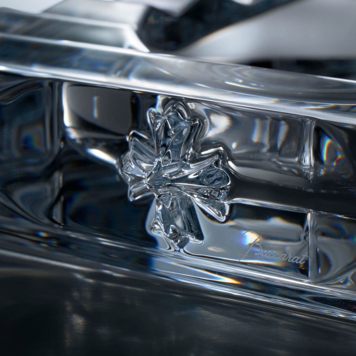 Chrome Hearts x Baccarat ashtray packaging and box detail
