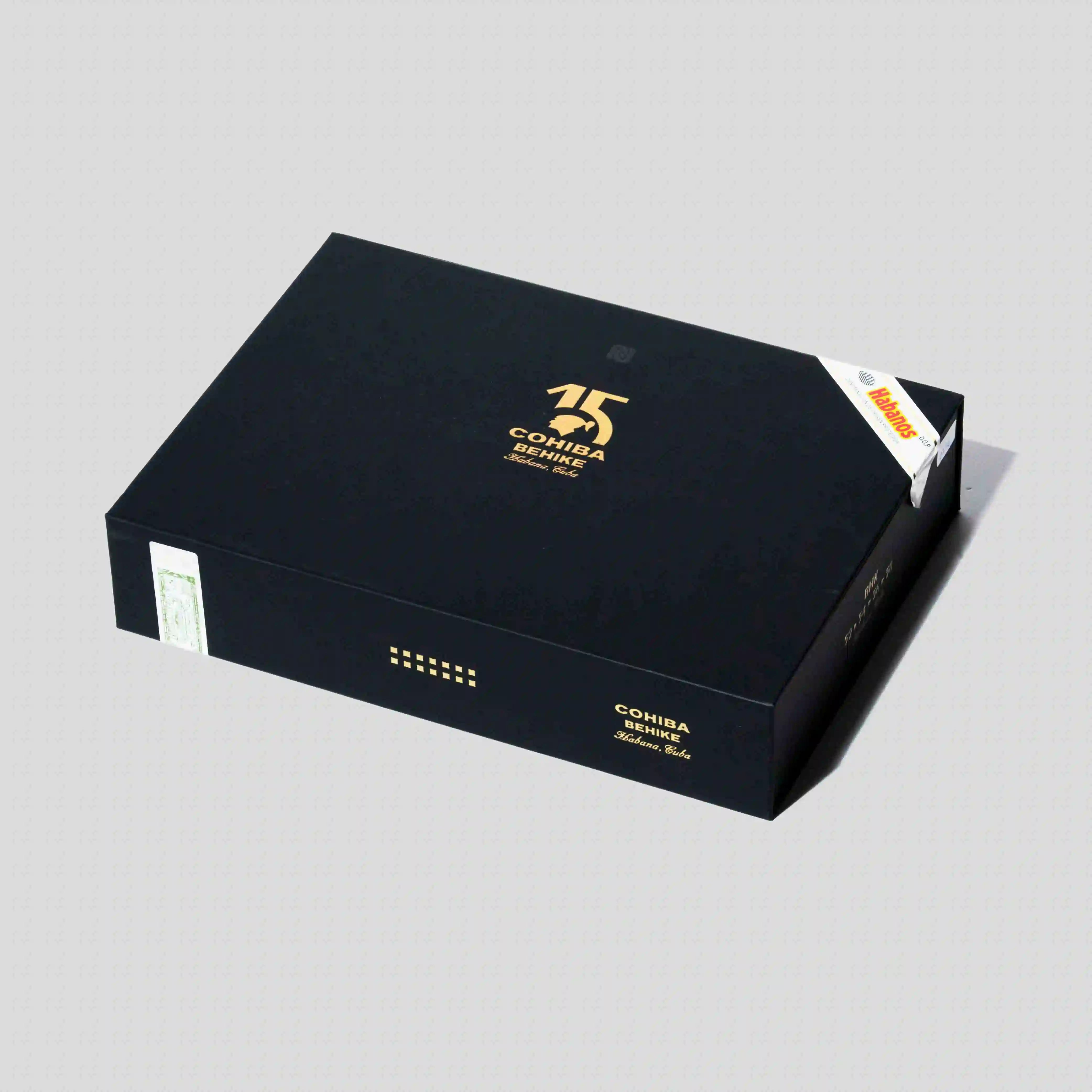 Cohiba Behike 15th Anniversary cover branding detail Hong Kong
