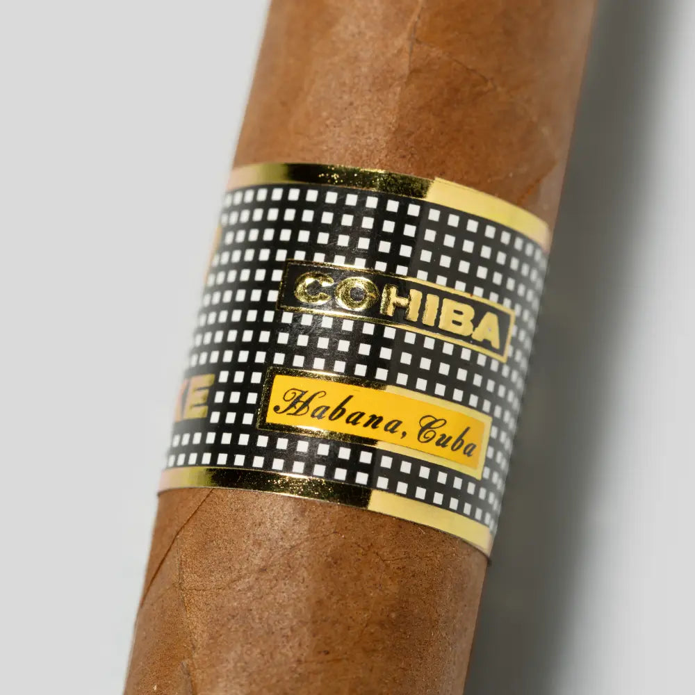 Cohiba Behike BHK 56 box lid detail