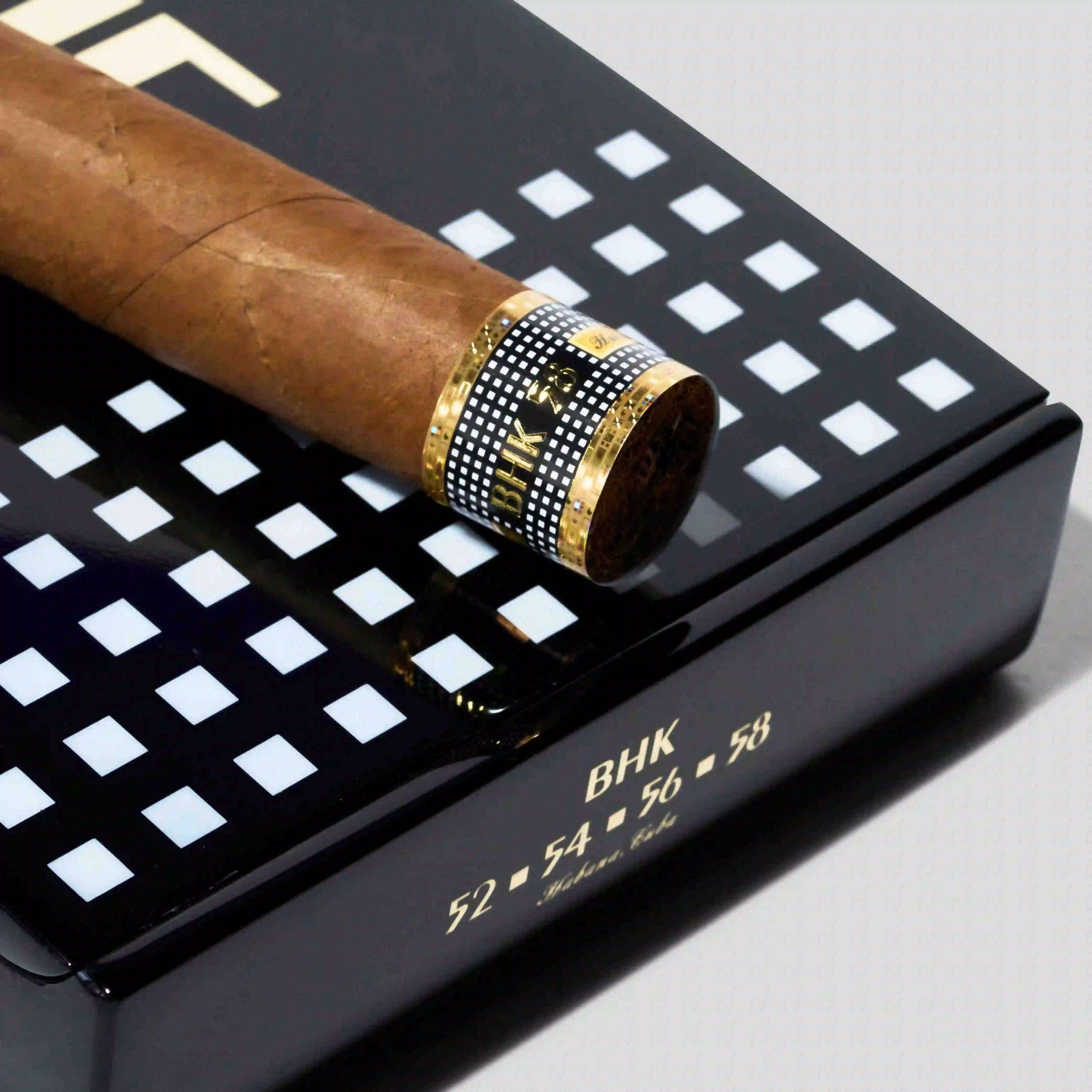 Cohiba Behike gift box branding close-up Hong Kong