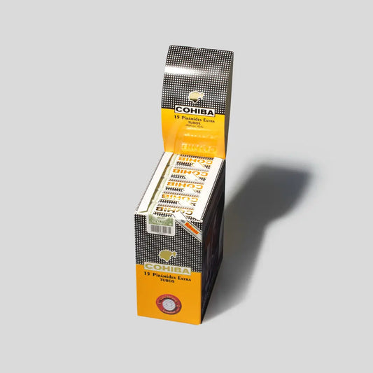 Piramides Extra Tubos Paper Box Packing | Box 15 | Cohiba cigar - HK Migratory cigars

